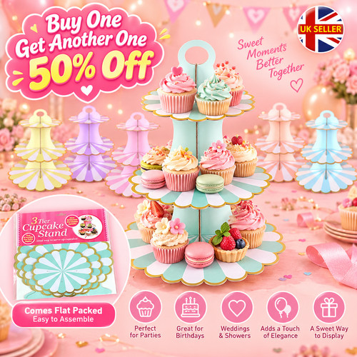 Tier cardboard cake stand - 3,