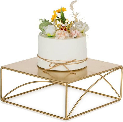 Gold cupcake cake stand 26cm - gold,
