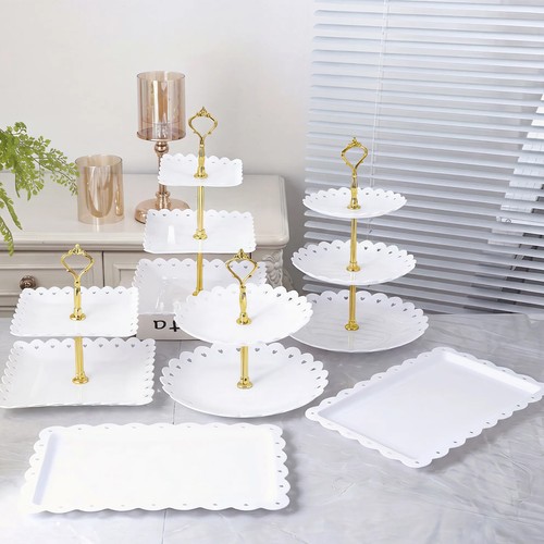 6pcs cake stand - 6pcs, tea