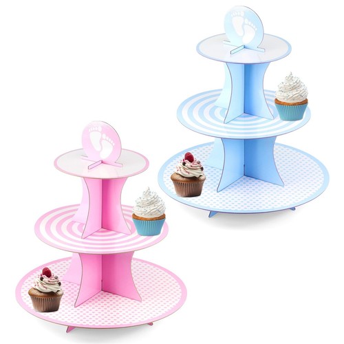 Tier cardboard cupcake stand - 3,