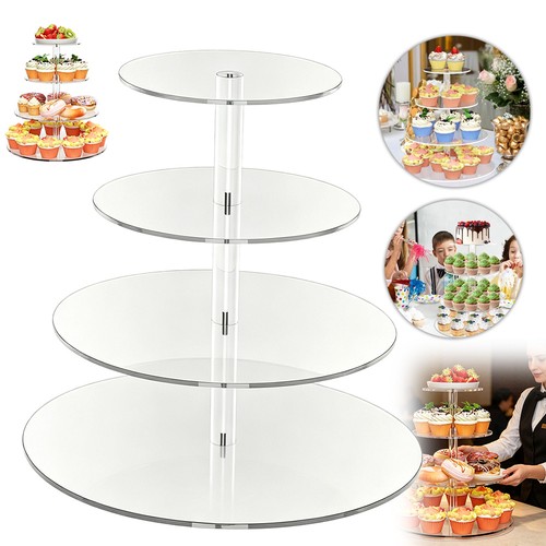 Acrylic cupcake stand tier - stand, 4