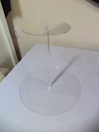 Clear round food cupcake - clear,