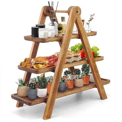 Tier wood cupcake - tier,