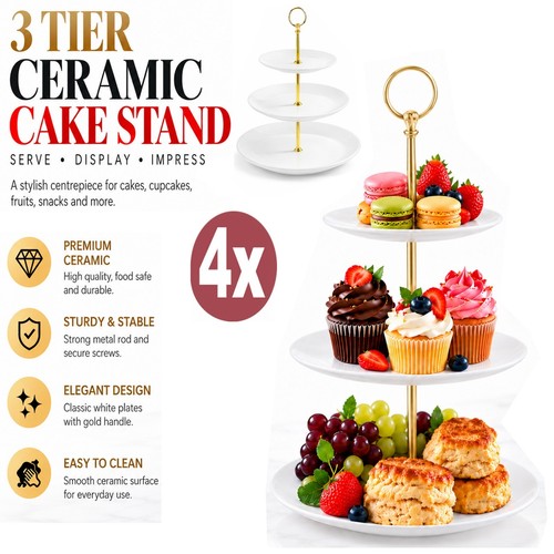 Cake stand tier round - stand, 3