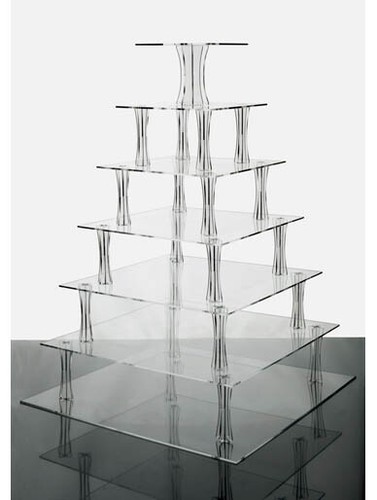 Cupcake stand tier - 7, square