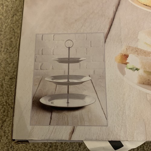 Tier ceramic cake stand - 3,