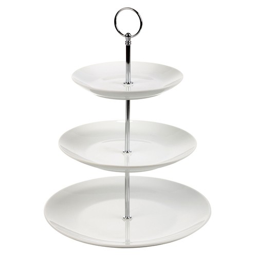 Layer tier ceramic white - layer,