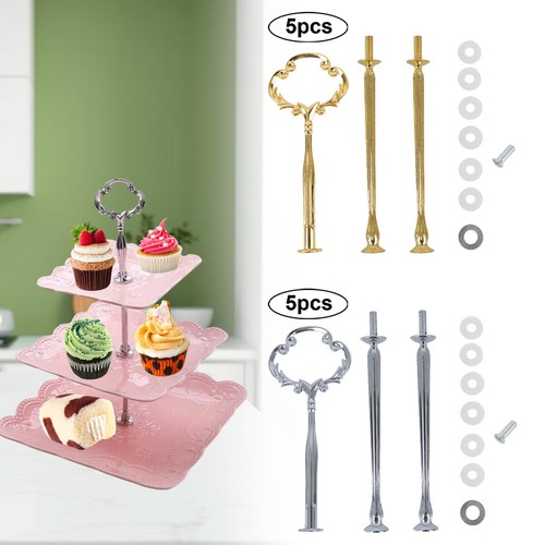 Set tiers cake plate - 3,