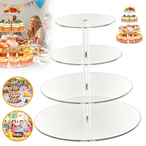 Clear acrylic cupcake stand - cupcake, 4