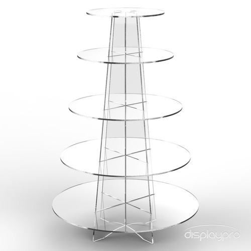 Cupcake cake display stand - cupcake,