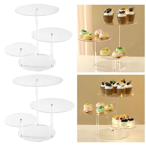 Tier acrylic cupcake - 3, stand