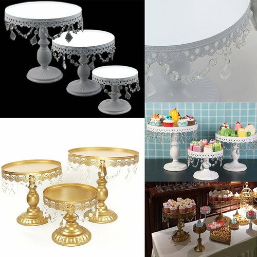 Crystal round cake stand - cake,