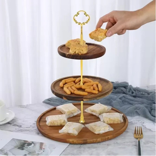 Set tiers cake - cake, plate