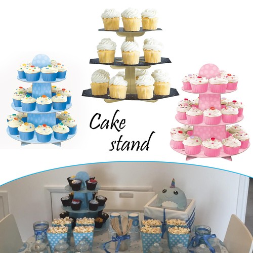 New tier cupcake - 3, stand